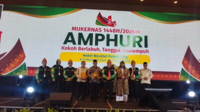AMPHURI Gelar Mukernas 2026 di Palembang, Soroti Wacana E-Wallet Umrah