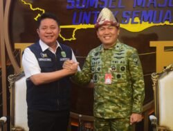 Herman Deru Sambut Danlanud Sri Mulyono Herlambang, Tegaskan Kolaborasi untuk Sumsel