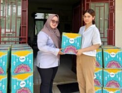 Wujud Kepedulian Sosial, PT Tirta Sriwijaya Maju Salurkan Paket Sembako untuk Anak Yatim