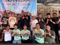 Ratu Dewa Buka Lomba Mancing Gurami HUT Palembang, 105 Peserta Perebutkan Ikan Terberat