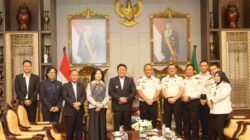 Perkuat Sinergi Pemasyarakatan, Karutan Kelas I Palembang Dampingi Kakanwil Ditjenpas Sumsel Audiensi dengan Gubernur Sumsel