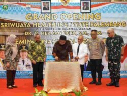Herman Deru Resmikan Sriwijaya Health Institute, Dorong SDM Kesehatan Sumsel Berdaya Saing Global