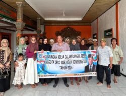 Reses di Lempuing, Kadek Rudi Sagita Tampung Aspirasi Warga