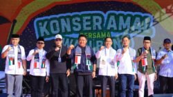Herman Deru Serukan Solidaritas untuk Palestina di Panggung Konser Amal Wali Band