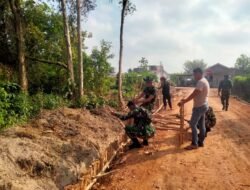 TMMD ke-129 Kebut Pembangunan Jalan 750 Meter di Talang Jambe, Akses Ekonomi Warga Segera Terbuka