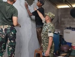Tak Ingin Asal Jadi, Wadan Satgas TMMD Kodim 0418 /Palembang Pastikan Air Bersih dan Rumah Layak Benar-Benar Terwujud