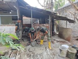 Rumah Fernando Berubah di Hari Kedelapan TMMD Ke-129, Harapan Miliki Hunian Layak Kian Nyata