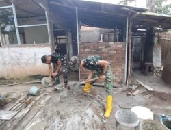 Hari Kedelapan TMMD ke-129, Rumah Bapak Fernando Kian Berdiri, Harapan Hidup Lebih Layak Makin Nyata