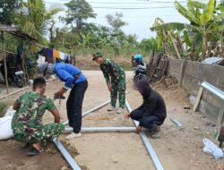 Hari Kedelapan TMMD Ke-129 Tahun 2026, Rehab RTLH Milik Ibu Sriyanti Terus Dikebut