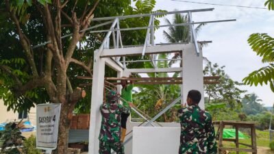 Pos Kamling Mulai Berdiri, Warga Talang Jambe Sambut Harapan Baru Keamanan Lingkungan
