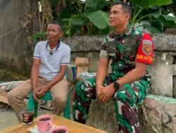 Dandim 0418/Palembang Komsos Bersama Tokoh Masyarakat di Lokasi TMMD Ke-129