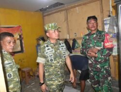 Wadan Satgas TMMD ke-129 Tinjau Sejumlah RTLH, Tekankan Kualitas dan Ketepatan Waktu Pengerjaan