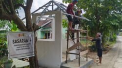Satgas TMMD Kodim 0418/Palembang Percepat Pembangunan Poskamling Perkuat Keamanan Warga