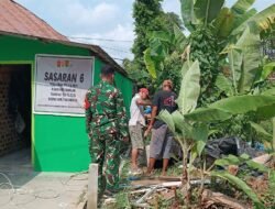 Satgas TMMD Kebut Finishing Rumah Ibu Sumilah, Hunian Layak Segera Dinikmati