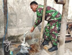 Sumur Bor Rumah Tahfiz Talang Jambi Masuki Tahap Akhir, TMMD Ke- 129 Kodim 0418/Palembang Segera Penuhi Kebutuhan Air Bersih