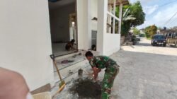 Hari ke-17 TMMD, Pembangunan Mushala Baitul Makfurin Kian Mendekati Rampung