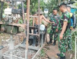 TMMD Kodim 0418 Palembang Kebut Sumur Bor, Warga Talang Jambe Segera Nikmati Air Bersih