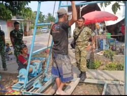 Sumur Bor TMMD Ke-129 Disambut Antusias, Warga Talang Jambe Segera Nikmati Akses Air Bersih