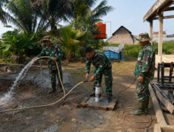 TMMD Ke-129 Kodim 0418/Palembang Pastikan Sumur Bor Siap Digunakan, Warga Talang Badu Segera Nikmati Akses Air Bersih