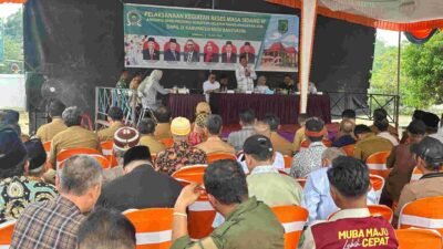 Reses DPRD Sumsel Serap Aspirasi Warga Plakat Tinggi, Tapal Batas dan Pendidikan Jadi Prioritas