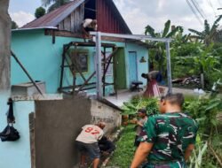Rehab Rumah Ibu Sumilah Dikebut, TMMD ke-129 Kodim 0418/Palembang Wujudkan Hunian Lebih Layak