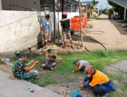 TMMD ke-129 Kodim 0418/Palembang Percepat Pembangunan Sumur Bor Rumah Tahfidz, Warga Segera Nikmati Akses Air Bersih