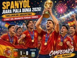 Spanyol Juara Piala Dunia 2026, Taklukkan Argentina Lewat Gol Dramatis Ferran Torres