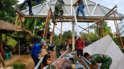 Harapan Ibu Sriyanti Kian Nyata, Rumah Impian Mulai Berdiri di Hari Ke-10 TMMD Kodim 0418/Palembang