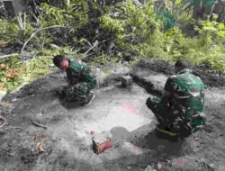 TMMD Ke-129 Kodim 0418/Palembang Pastikan Sasaran 13 Sumur Bor Gazebo Kampung Kreatif Pelangi