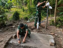 TMMD Kodim 0418/Palembang Matangkan Sumur Bor Kampung Kreatif Pelangi, Tahap Akhir Difokuskan pada Uji Fungsi
