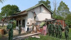 Dari Rumah Tak Layak Huni Menuju Hunian Nyaman: Satgas TMMD 129 Kodim 0418/Palembang Bergerak Rehab Rumah Suwarni