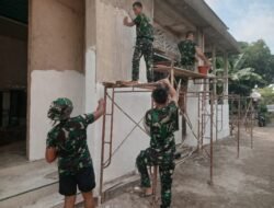 Rehab Mushola Baitul Makfurin Masuk Tahap Finishing, Satgas TMMD 129 dan Warga Kejar Target Penyelesaian