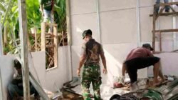 Rumah Sriyanti Perlahan Berubah, Harapan Baru Tumbuh dari Program TMMD 129 Kodim 0418/Palembang