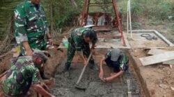 Bukan Sekadar Sumur Bor, TMMD Kodim 0418/Palembang Bangun Harapan Air Bersih di Mushola Hidayatullah