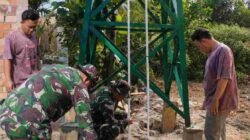Akses Air Bersih Jadi Isu Utama, TMMD Ke-129 Kodim 0418/Palembang Percepat Pembangunan Sumur Bor