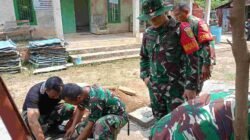 Wadan Satgas TMMD Kodim 0418/Palembang Pastikan Pembangunan Sumur Bor di Talang Betutu Rampung Sesuai Target