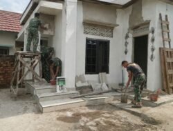 Satgas TMMD Ke- 129 Kodim 0418/Palembang Pacu Penyelesaian Mushola Baitul Makfurin demi Layani Kebutuhan Warga