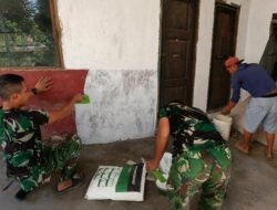 Satgas TMMD Kodim 0418/Palembang Kebut Penyelesaian Rumah Bapak Karli