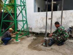 Akses Air Bersih untuk Santri dan Warga Talang Jambe Segera Terwujud, TMMD Ke-129 Kodim 0418/Palembang Kebut Pembangunan Sumur Bor