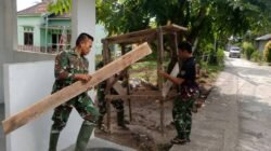 TMMD ke-129 Kodim 0418/Palembang Perkuat Keamanan Permukiman, Pos Kamling di Talang Jambe Masuki Tahap Akhir
