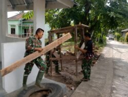 TMMD ke-129 Kodim 0418/Palembang Perkuat Keamanan Permukiman, Pos Kamling di Talang Jambe Masuki Tahap Akhir