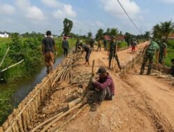 TMMD ke-129 Kebut Pembangunan Jalan di Talang Jambe, Akses Warga Menuju Segera Terbuka