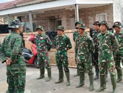 Hari Ke-19 TMMD, Satgas Kodim 0418/Palembang Perkuat Disiplin Lewat Apel Pagi