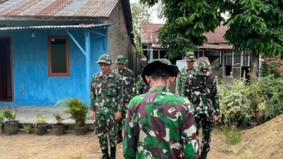 Bukan Sekadar Apel, Satgas TMMD ke-129 Kodim 0418/Palembang Pastikan Pembangunan Warga Berjalan Sesuai Target 