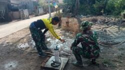 Satgas TMMD Kodim 0418/Palembang Uji Fungsi Sumur Bor Jelang Diserahkan ke Warga