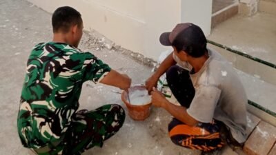 TMMD Kodim 0418/Palembang Percepat Penyelesaian Mushola Al Magfurin, Perluas Akses Warga Sarana Ibadah