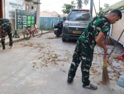 TMMD Hari Ke-19, Satgas Kodim 0418 Palembang Fokus Benahi Pos Komando Taktis