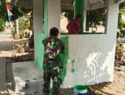 TMMD Kodim 0418/Palembang Rampungkan Pos Kamling, Budaya Ronda Warga Jadi Sorotan