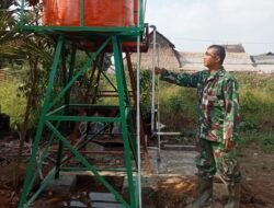 Satgas TMMD Kodim 0418/Palembang Pastikan Fasilitas Air Bersih di Mushala Hidayatullah Siap Beroperasi