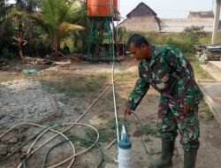 TMMD ke-129 Tinggal Hitungan Hari, Sumur Bor Diperiksa Sebelum Diserahkan